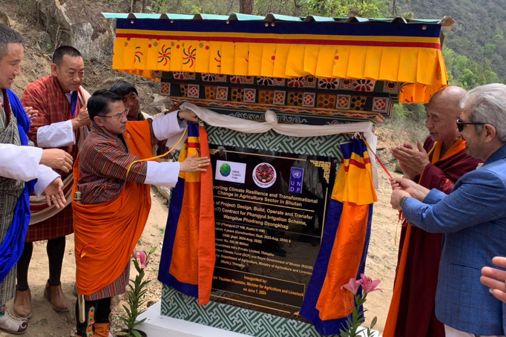 Phangyul Irrigation Scheme Inaugurated